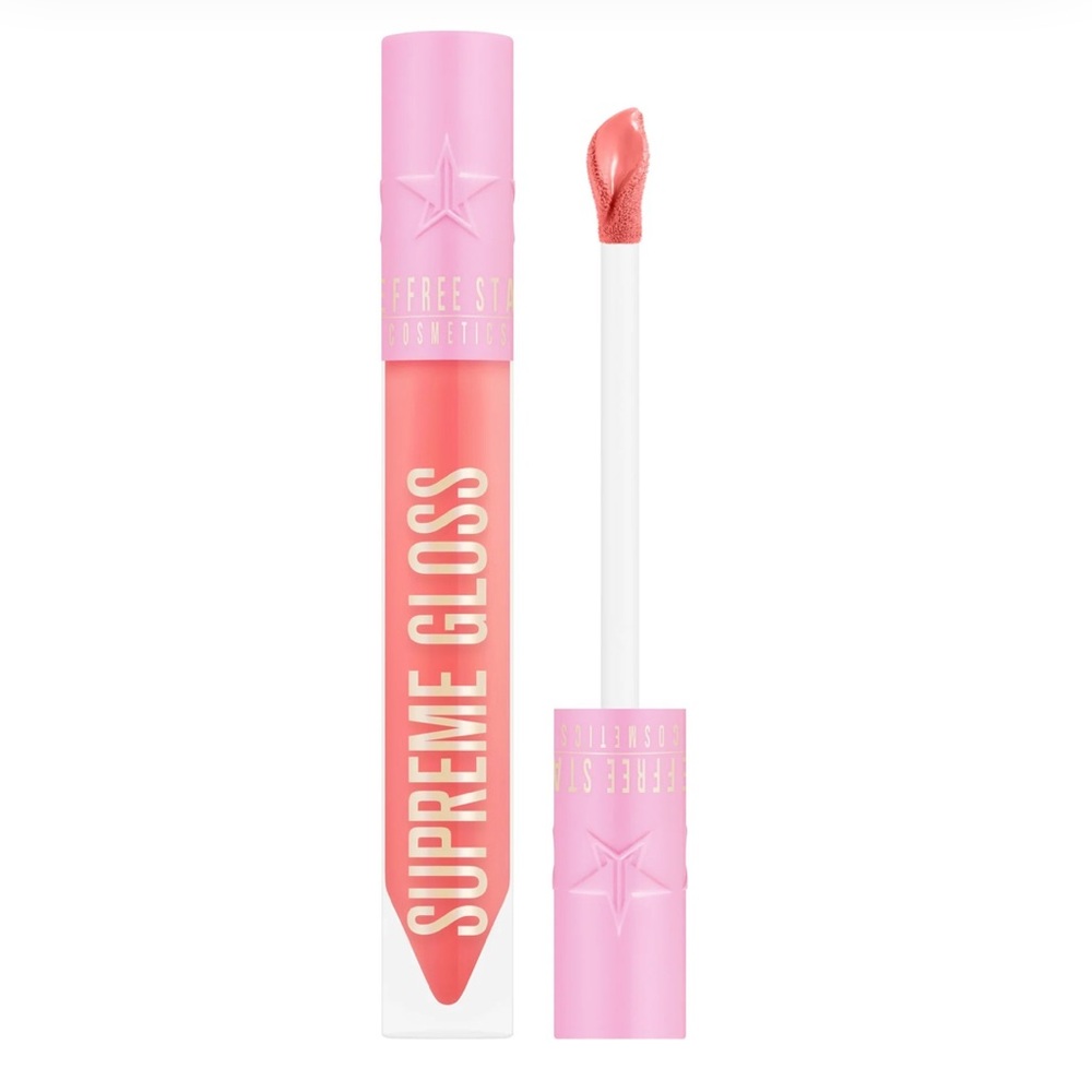 Jeffree Star Supreme Gloss in (714) NIB New in Box Lip Gloss Color Soft Coral